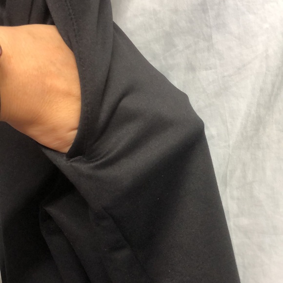 Black joggers with pockets elastic waist band comfy 34” waist - Picture 12 of 12